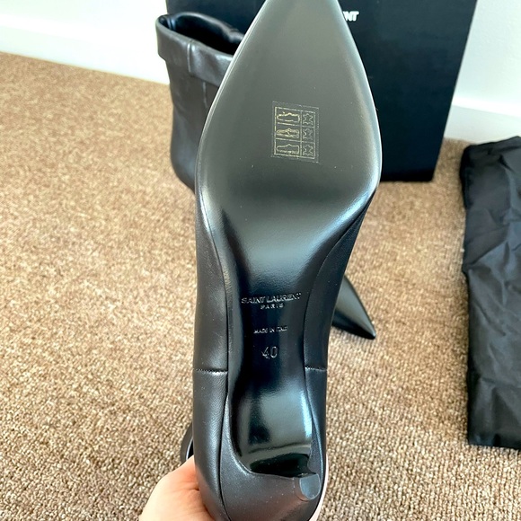 Saint Laurent Charlotte Ankle Boots - BRAND NEW - Picture 5 of 6